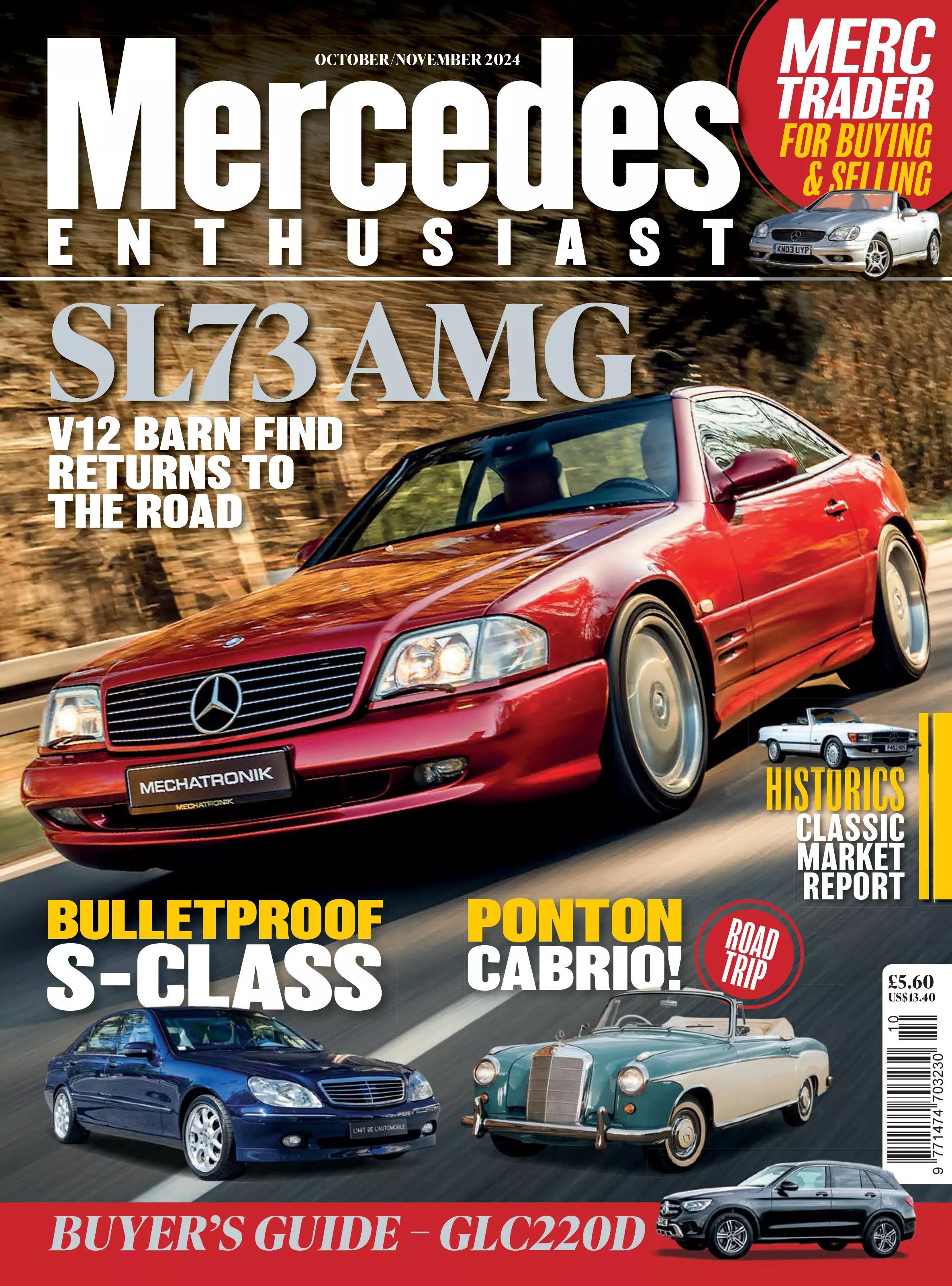 Журнал Mercedes enthusiast. October-November 2024